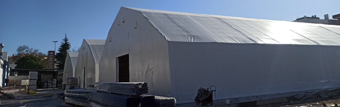 Endüstriyel Depo Çadırlarında Maksimum Dayanım: Rüzgar, Kar Yükü ve Statik Hesaplamalar