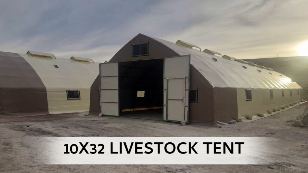 10x32 Hayvan Çadırı